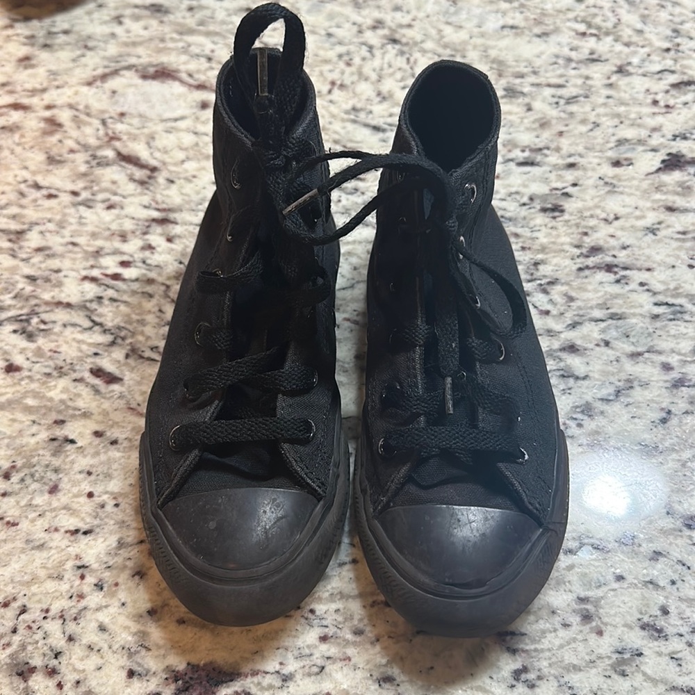 Black PF Flyer converse sneakers